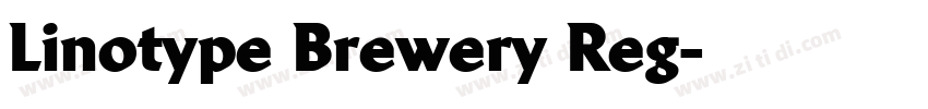 Linotype Brewery Reg字体转换